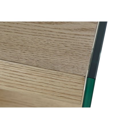 Aparador DKD Home Decor  Transparente Marrón claro Cristal Madera MDF