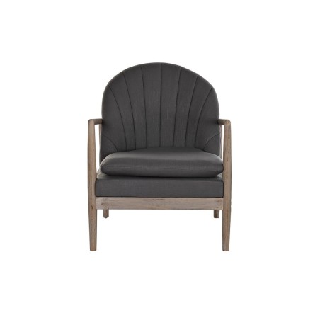 Butaca DKD Home Decor Gris oscuro Abeto Plástico 68 x 69 x 89 cm 67 x