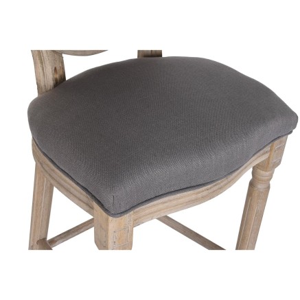 Tabouret DKD Home Decor Gris foncé Sapin 48 x 54 x 118 cm 2