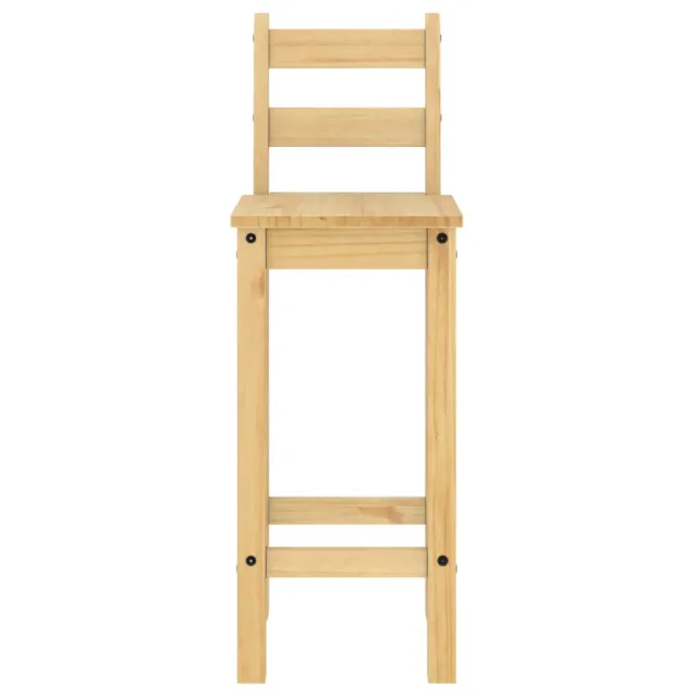 Ensemble de bar 5 pcs Bois de pin massif