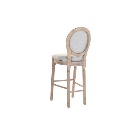 Hocker DKD Home Decor Grau Hellgrau Tanne 48 x 42 x 121 cm 2