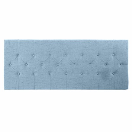 Testiera del Letto DKD Home Decor Azzurro Legno d'albero della gomma 1