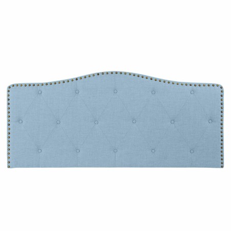 Headboard DKD Home Decor Blue Beige Celeste Rubber wood 146 x 6 x 68 c