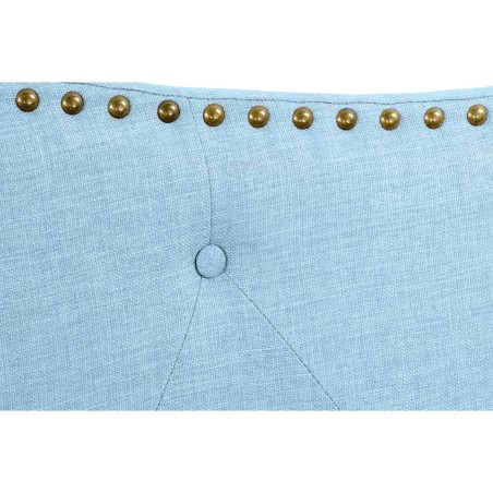 Cabecero de Cama DKD Home Decor Azul Beige Celeste Madera de caucho 14