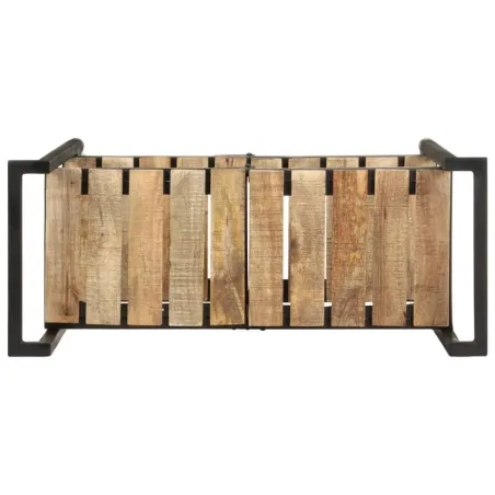 Chariot de cuisine 87x36x81 cm Bois massif de manguier