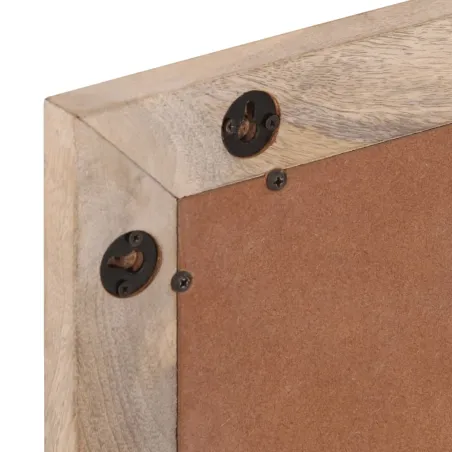 Ensemble de meubles salle de bain 2 pcs bois de manguier massif