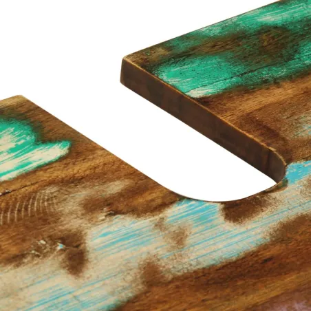 Ensemble de meubles de salle de bain 2 pcs bois massif d'acacia