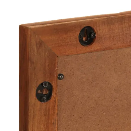 Ensemble de meubles de salle de bain 2 pcs bois massif d'acacia