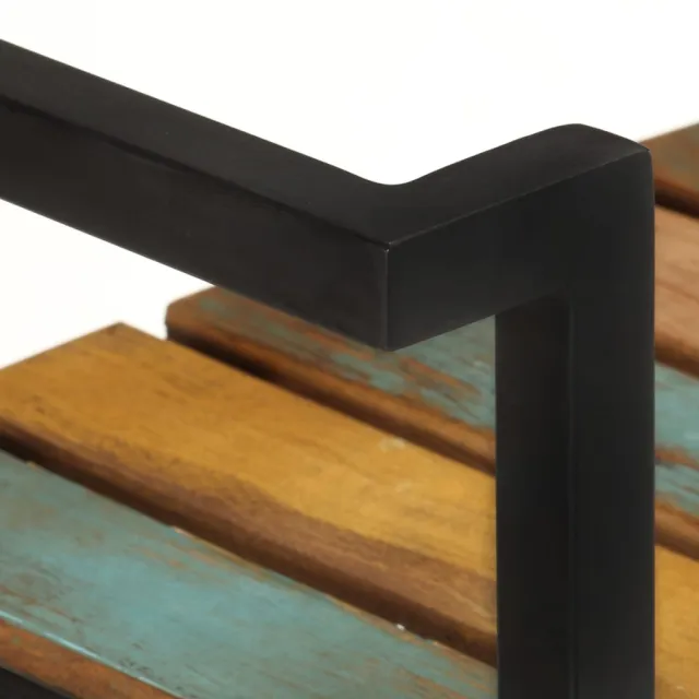 Chariot de cuisine 87x36x81 cm Bois massif de récupération