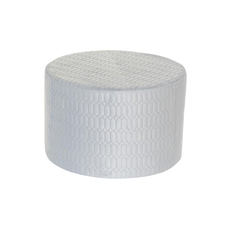 Repose-pied DKD Home Decor Polyester Bleu ciel Éponge Bois MDF (55 x