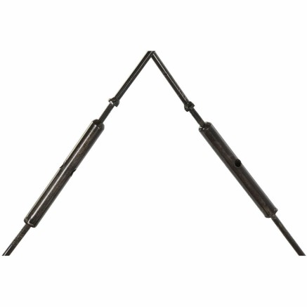Armario ropero DKD Home Decor Marrón Negro Metal Madera de mango 130 2