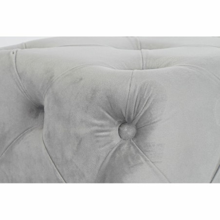 Panca DKD Home Decor  Grigio Poliestere Velluto Legno MDF (88 x 53 x 4