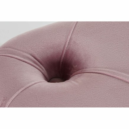 Panca DKD Home Decor  Rosa Poliestere Velluto Legno MDF (88 x 53 x 47, 2