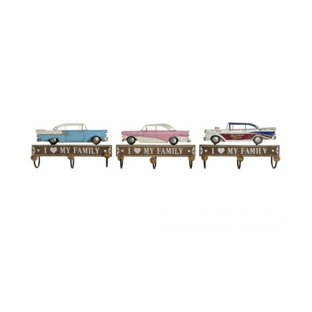 Appendiabiti da parete DKD Home Decor 29 x 8 x 17 cm Metallo Vintage L