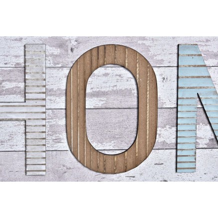 Portemanteau DKD Home Decor Bois Métal Plage 45 x 5 x 23 cm (2 Unité 2