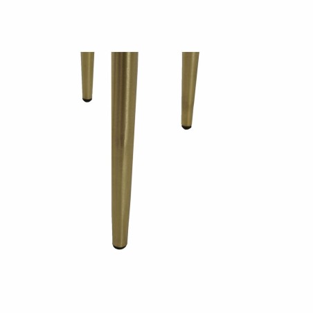 Set van 3 kleine tafels DKD Home Decor Wit Zwart Groen Gouden 68 x 46,
