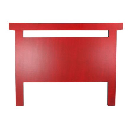 Tête de lit DKD Home Decor Noir Rouge Bois Sapin Bois MDF 160 x 4 x 1