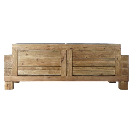 Sofa DKD Home Decor Grijs Natuurlijk Alpino 224 x 95 x 82 cm