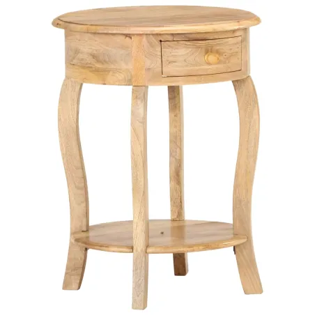 Table d'appoint 37x37x61 cm Bois de manguier massif