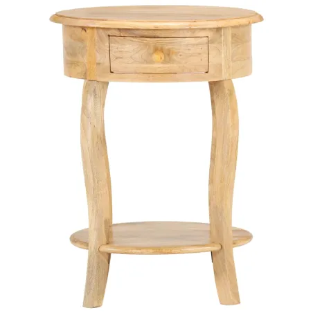 Table d'appoint 37x37x61 cm Bois de manguier massif
