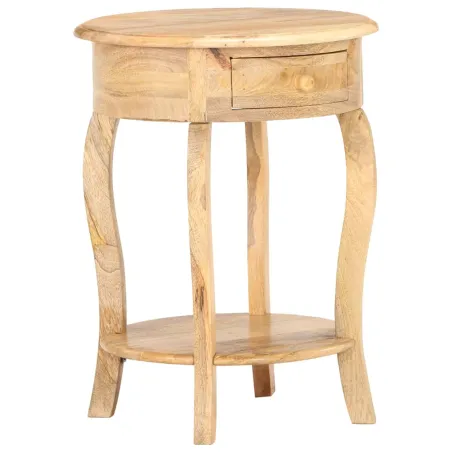 Table d'appoint 37x37x61 cm Bois de manguier massif