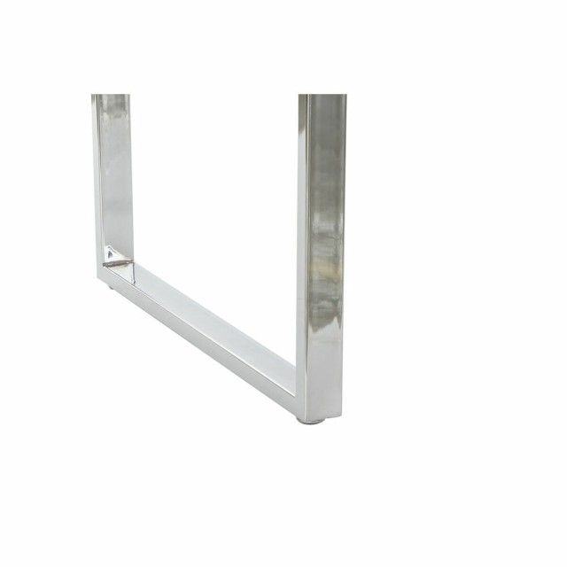 Escritorio DKD Home Decor Blanco Plateado Metal Madera MDF 120 x 55 x