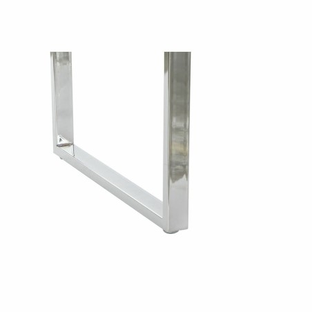 Schreibtisch DKD Home Decor Weiß Silberfarben Metall Holz MDF 120 x 5