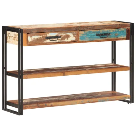 Buffet 120x30x75 cm Bois de récupération solide