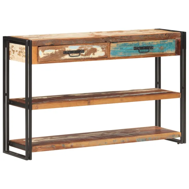 Buffet 120x30x75 cm Bois de récupération solide