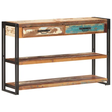 Buffet 120x30x75 cm Bois de récupération solide