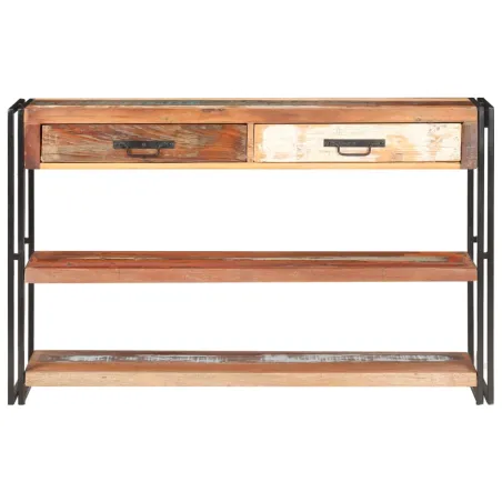 Buffet 120x30x75 cm Bois de récupération solide