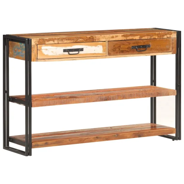 Buffet 120x30x75 cm Bois de récupération solide