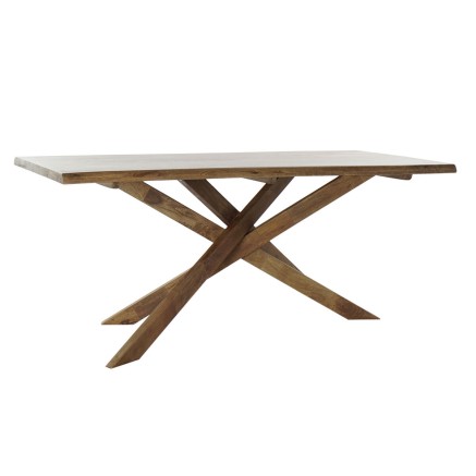 Tavolo da Pranzo DKD Home Decor 180 x 86 x 76 cm Naturale Legno di noc