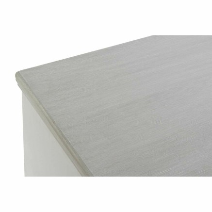 Mesa de Centro DKD Home Decor Blanco Madera Madera MDF 100 x 42 x 61 c 2