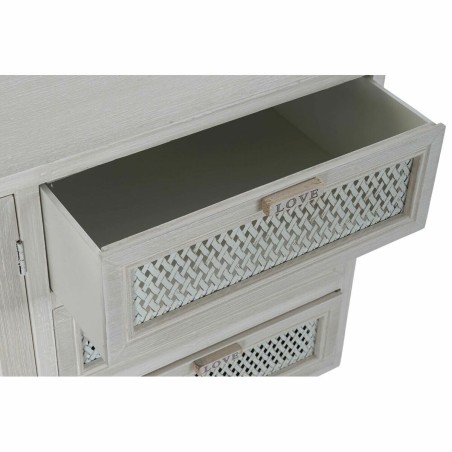 Credenza DKD Home Decor  Bianco Legno Legno MDF 110 x 41 x 64 cm