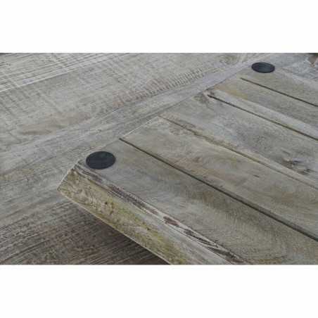 Tischdekoration DKD Home Decor Schwarz natürlich Holz Metall 120 x 12