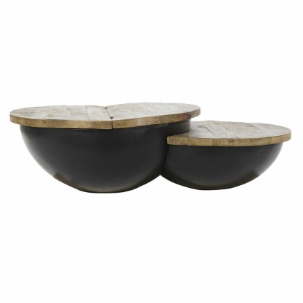 Hoofdtafel DKD Home Decor Hout Metaal 114 x 76 x 33 cm 2
