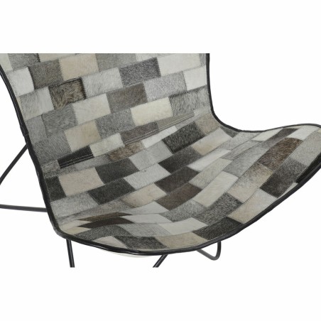 Keukenstoel DKD Home Decor Wit Zwart Beige Grijs 74 x 70 x 90 cm