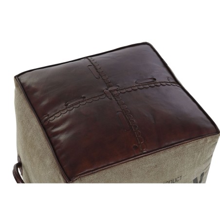 Voetensteun DKD Home Decor 46 x 40 x 40 cm Beige Bruin Vintage
