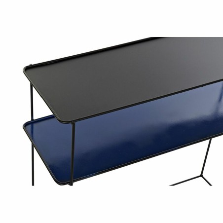Juego de muebles DKD Home Decor Azul Negro 70 x 27 x 45 cm 40 x 27 x 4