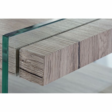 Buffet DKD Home Decor  Naturel Verre trempé Bois MDF 120 x 44 x 120 c