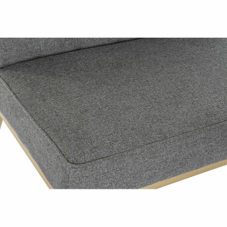 Poltrona DKD Home Decor 80 x 66 x 72 cm Abete Legno Marrone Grigio scu