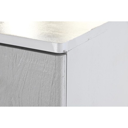 Kast DKD Home Decor Wit Gouden Ijzer Mangohout 85 x 45 x 110 cm BAR 2