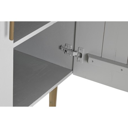 Armadio DKD Home Decor Bianco Dorato Ferro Legno di mango 85 x 45 x 11