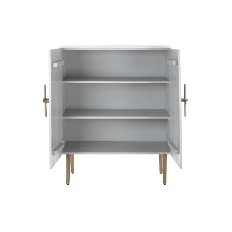 Armadio DKD Home Decor Bianco Dorato Ferro Legno di mango 85 x 45 x 11