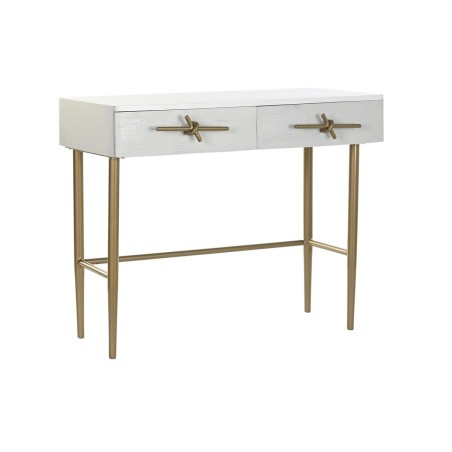 Eingangsbereich DKD Home Decor Weiß Gold 90 x 45 x 74 cm