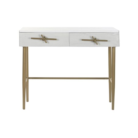 Eingangsbereich DKD Home Decor Weiß Gold 90 x 45 x 74 cm