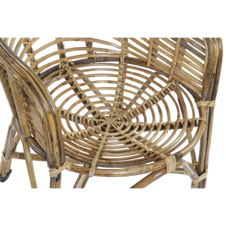 Leunstoel DKD Home Decor Natuurlijk vlechtwerk 56 x 50 x 83 cm 56 x 56