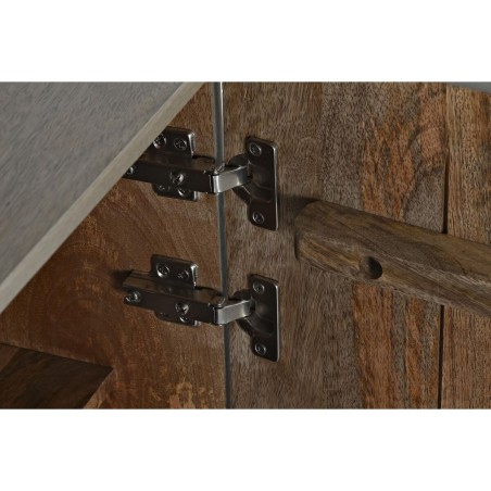 Anrichte DKD Home Decor Grau natürlich Metall Mango-Holz 177 x 45 x 7