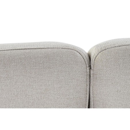 Divano Letto DKD Home Decor 203 x 87 x 81 cm Nero Beige Metallo Marron